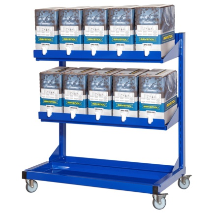 Полка для размещения упаковки RAVENOL Bag-in-Box Полка для размещения упаковки RAVENOL Bag-in-Box
